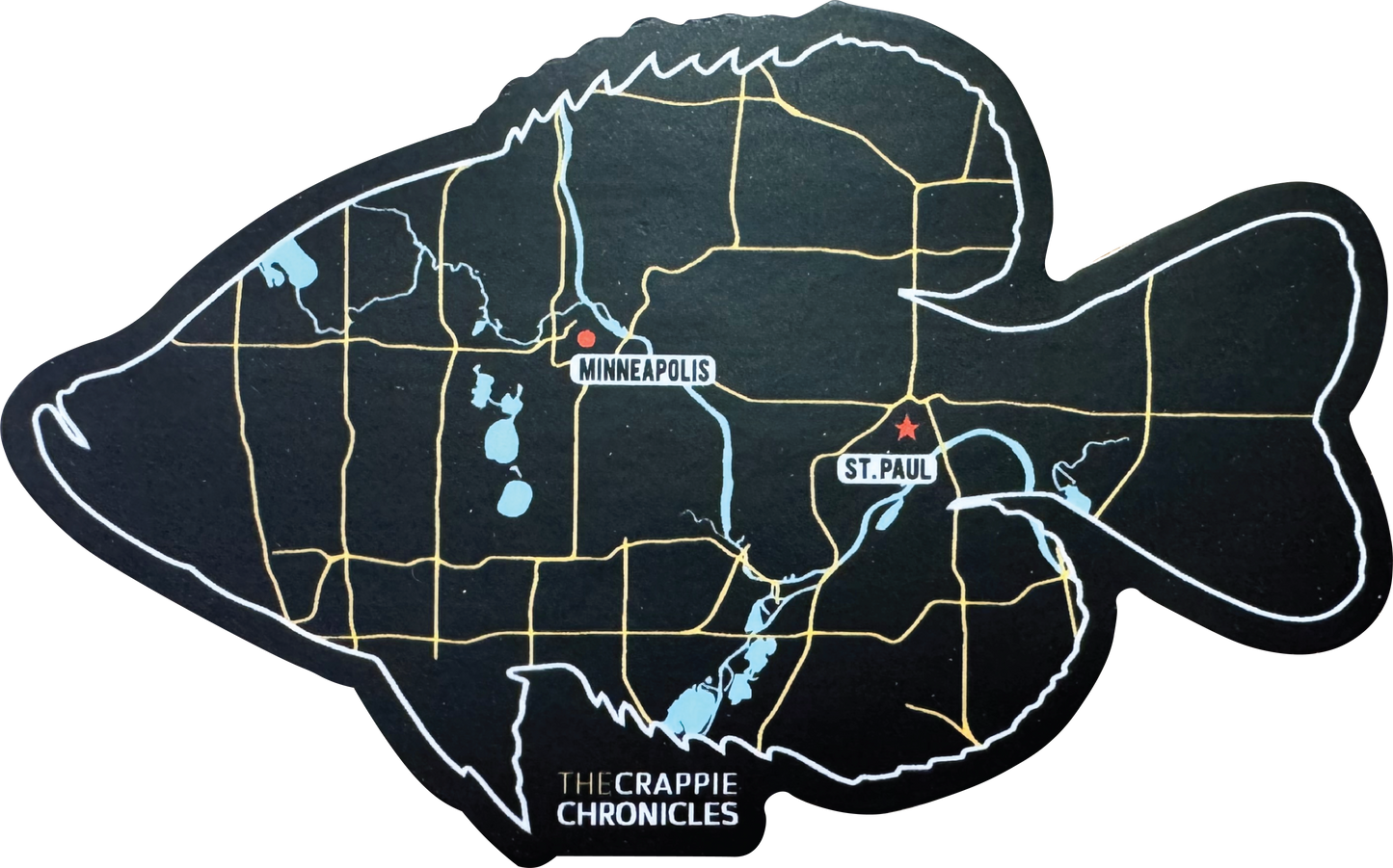 The Crappie Chronicles Stickers (3 Pack)