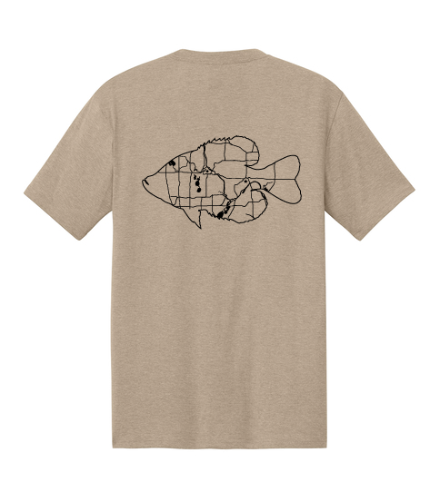 Retro Fish Map Tee