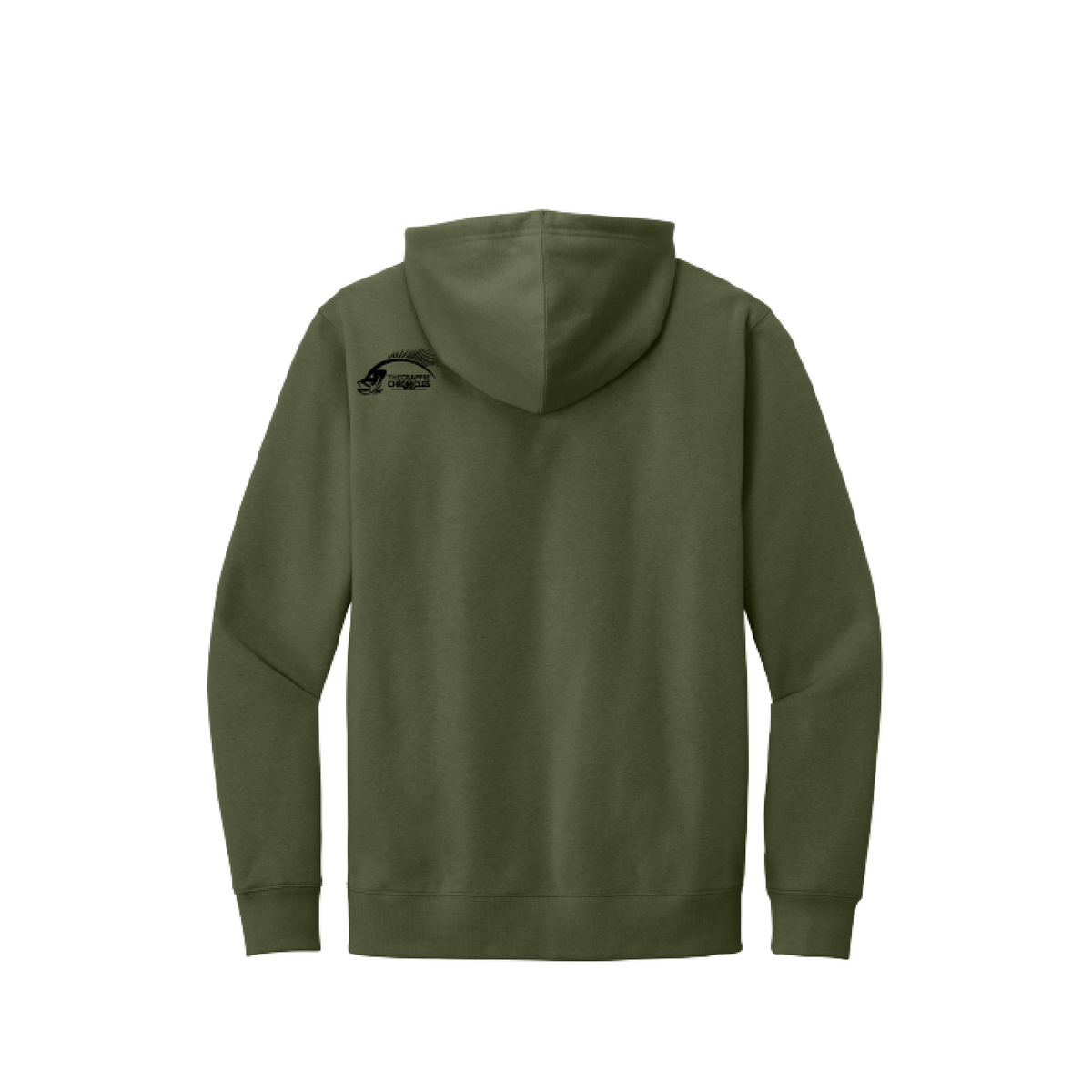 Retro Fish Map Fleece Hoodie